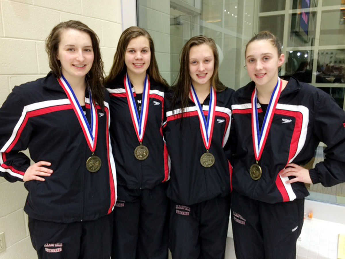 Paige Conrad, Talitha Narehood, Claire Mikesell, Paige Mikesell